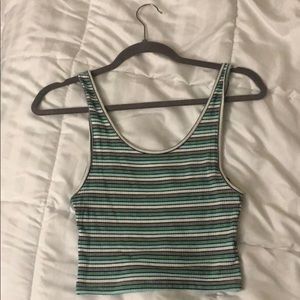 Striped Cropped Tank top